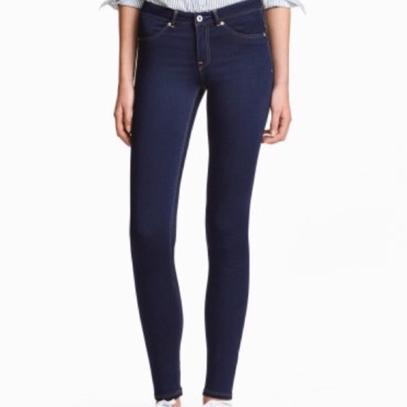 H&M Denim - H&M New Stretchy Jeggings Pockets Skinny Low Rise